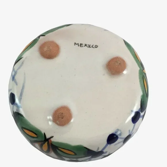 Multi-color Trinket or Dresser Box Made in Mexico - Picture 7 of 8